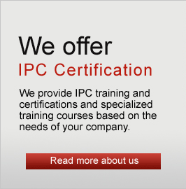 We offer IPC Certification